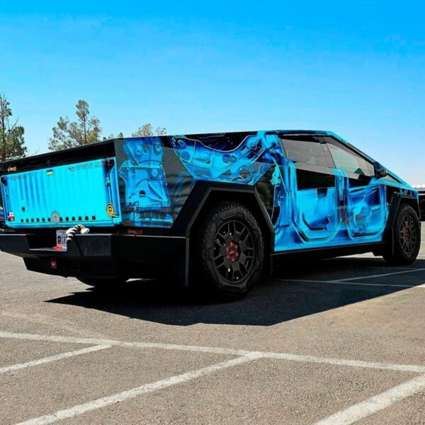 Custom Cybertruck Vinyl Wrap Kit | DIY Precision-Cut Vinyl
