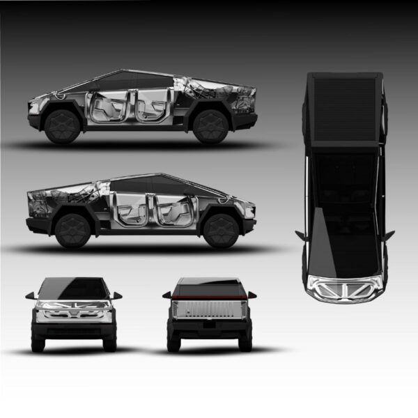 X-Ray Vinyl Wrap Kit for the Cybertruck