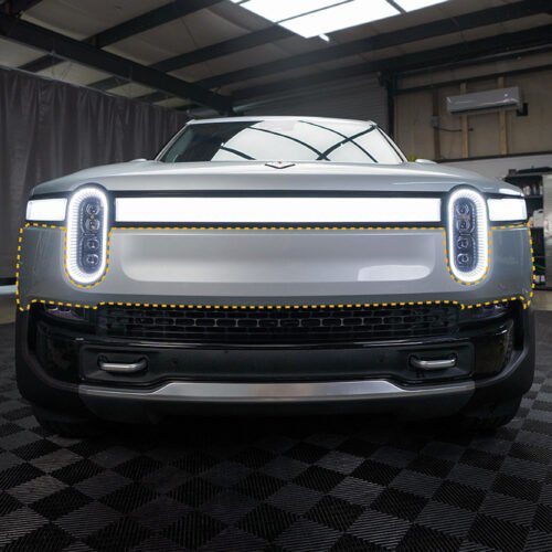 FRONT-BUMPER-rivian-r1t-ppf-coverage.jpg Front Bumper Protection - PPF for R1T / R1S
