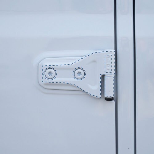 Door Hinge Protection - PPF for Jeep Wrangler