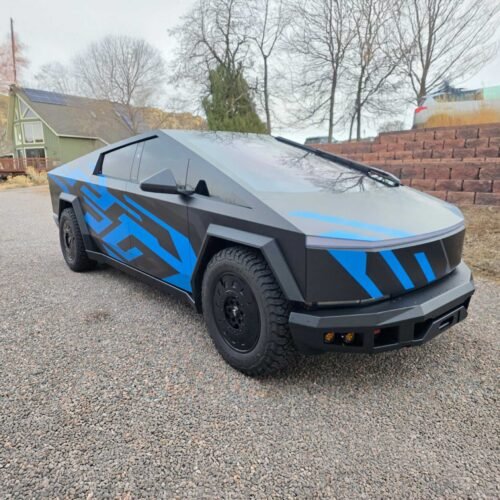 Custom Cybertruck Vinyl Wrap Kit | DIY Precision-Cut Vinyl