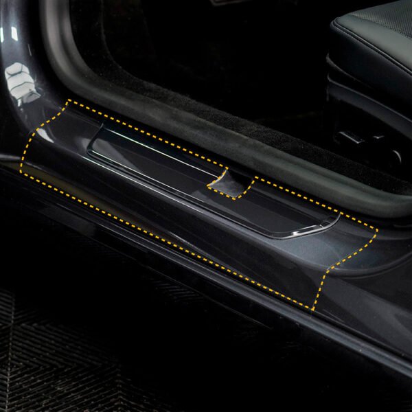 Door Sill Protection - PPF for Model 3 Highland Refresh