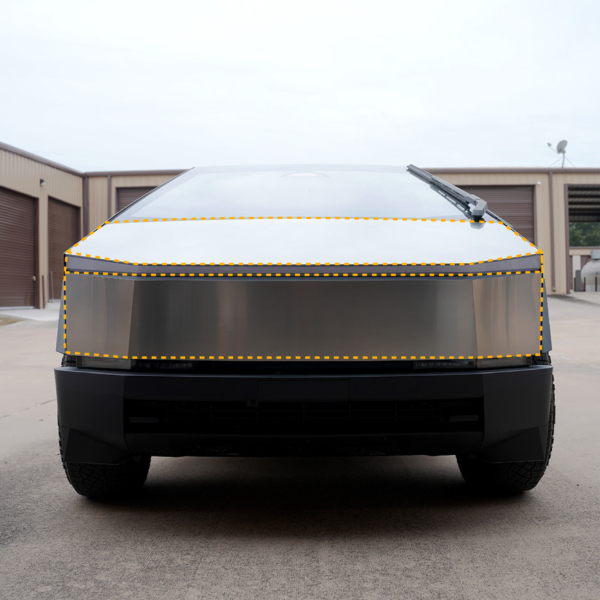DIY Front Protection - PPF for Cybertruck
