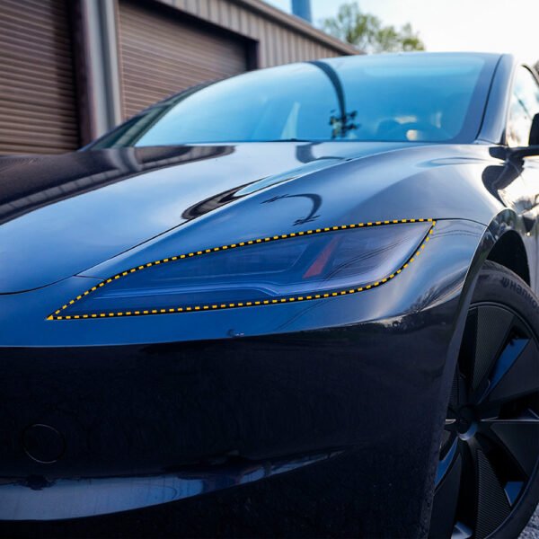 Tinted Headlight Protection - PPF for Model 3 Highland Refresh