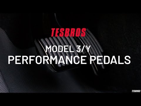 Performance Pedal Set for Model 3/Y