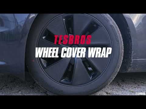 Photon 18in Wheel Cover Wrap for Tesla Model 3 Highland Refresh