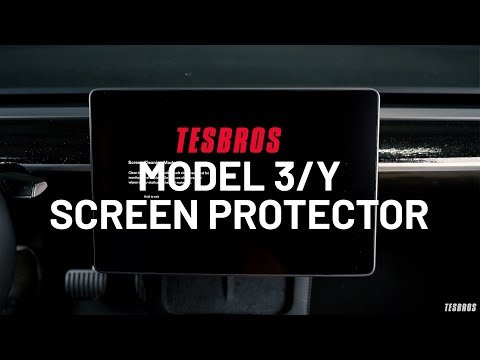 Tempered Glass (9H) Screen Protector for Model 3/Y