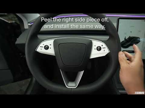 Steering Wheel Wrap for Model 3 Highland