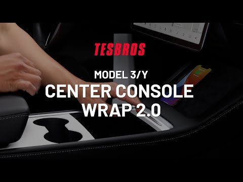 Limited Edition Center Console Wraps for Model 3/Y
