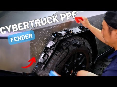 DIY Front Protection - PPF for Cybertruck