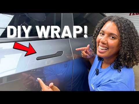 Full Door Handle Wrap for Model 3 / Y