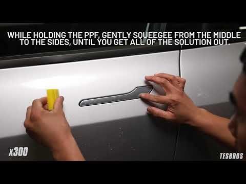 Door Handle Protection - PPF for Model 3 / Y