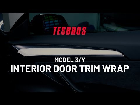 hqdefault_4e7b1823-9f1b-439c-959d-412b23fa056d.jpg Interior Door Trim for Model 3 / Y