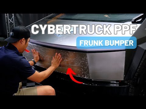 DIY Front Protection - PPF for Cybertruck
