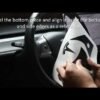 hqdefault_60619c11-652c-4474-9bd6-e1892b33e9c0.jpg Steering Wheel Wrap for Model 3 / Y