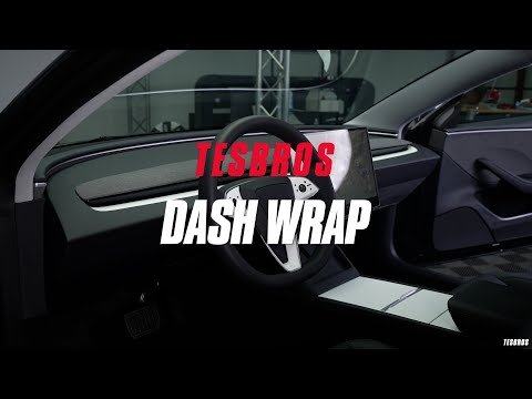 Dashboard Wrap for Model 3 Highland & Y Juniper