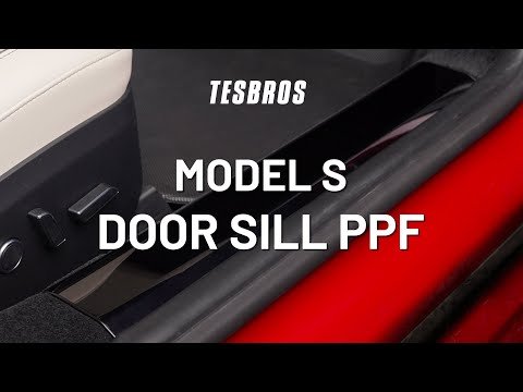 Door Sill Protection - PPF for Model S