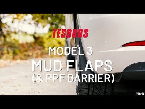 Mud Flaps for Model 3