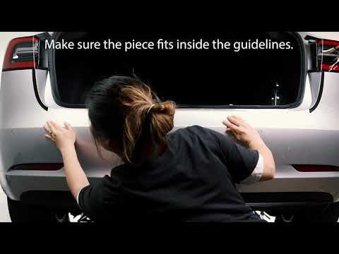 Rear Trunk Protection - PPF for Model 3
