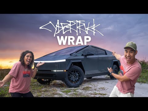 X-Ray Vinyl Wrap Kit for the Cybertruck