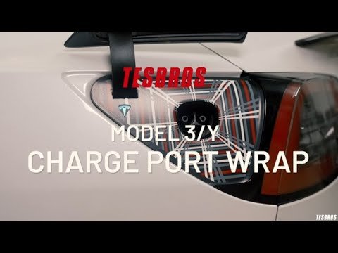 Charge Port Wrap for Model 3 Highland & Y Juniper