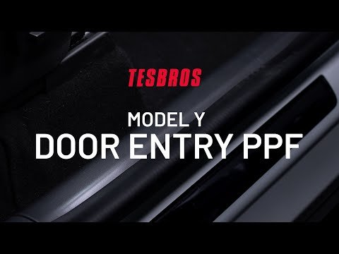 Door Entry Protection - PPF for Model Y