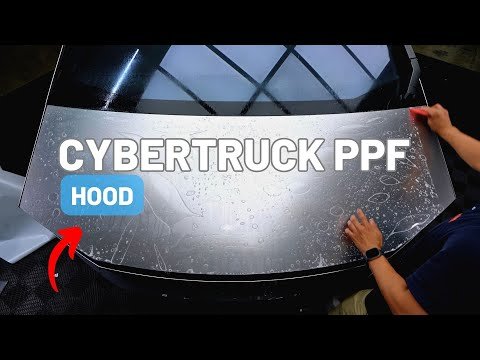 DIY Front Protection - PPF for Cybertruck
