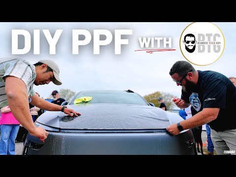 Forged Carbon Fiber Protection - PPF for Model Y Juniper Hood