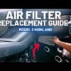 Air Filter Replacement Kit for Model 3/Y (HEPA)