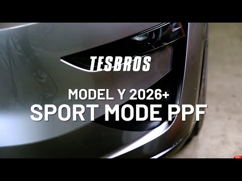 Sport Mode Kit – Color PPF Accent for Model Y Juniper