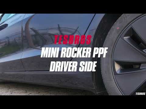 Mini Rocker Protection - PPF for Model 3 Highland Refresh