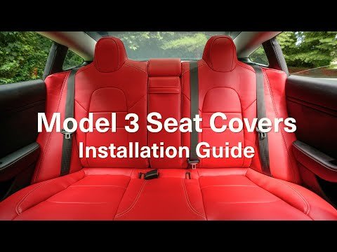 Premium Seat Covers for Model 3