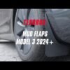 Mud Flaps for Model 3 Highland Refresh