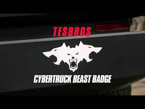 Beast Badge Wrap for Cybertruck
