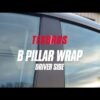 B-Pillar Wrap for Model Y Juniper