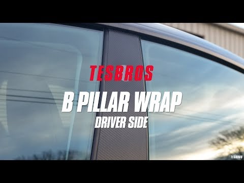 B-Pillar Wrap for Model Y Juniper