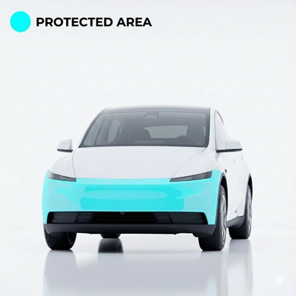 Model Y Juniper Standard Front Bumper PPF – Pre-Cut DIY Paint Protection Film